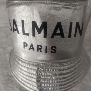 Balmain metalic bucket hat